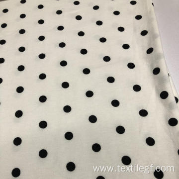 Cotton And Polyester Wave Point Knitting Fabric